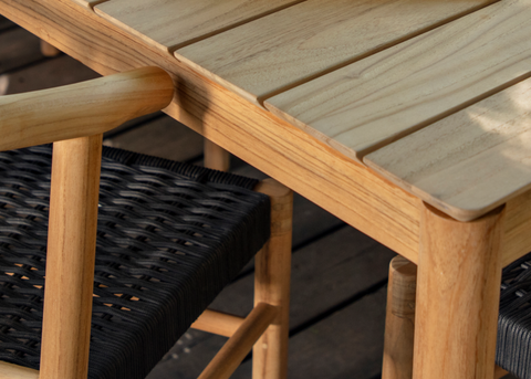 How to Care for Teak Outdoor Furniture