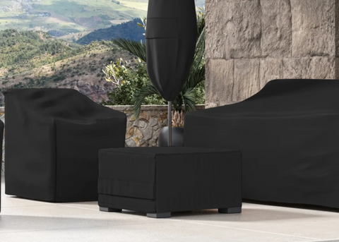 covered outdoor furniture