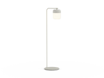 Acorn Lantern Stand, with lantern, in Putty