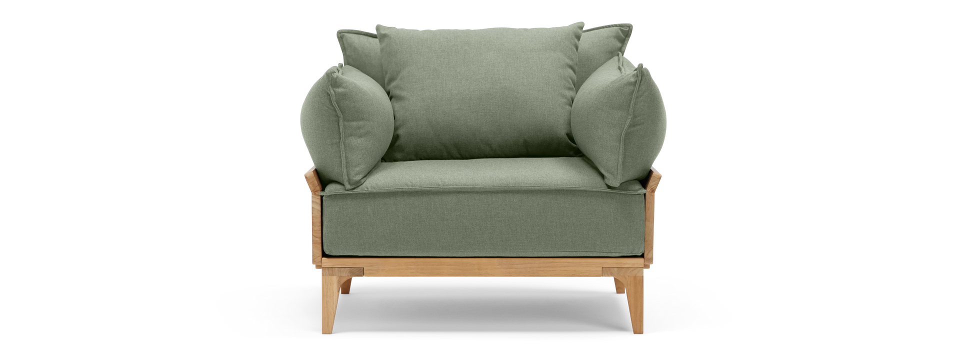 Bluff Chair - Sunbrella Origin Leaf