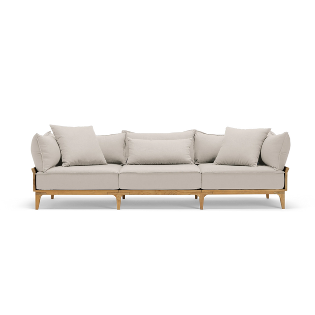 Bluff Sofa - Sunbrella Huntington Parchment