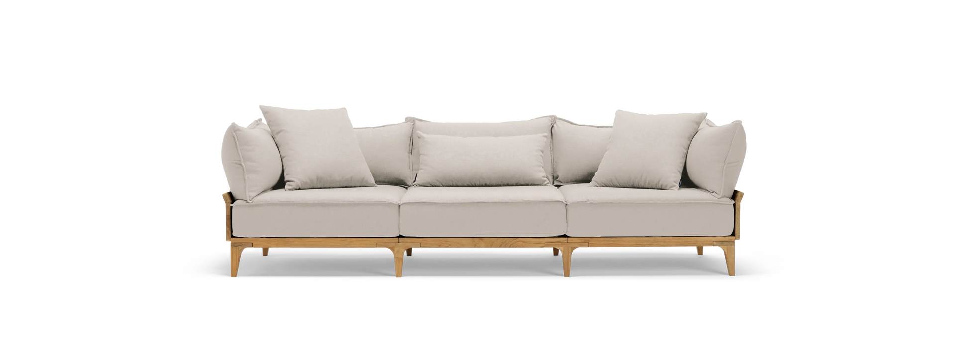 Bluff Sofa - Sunbrella Huntington Parchment