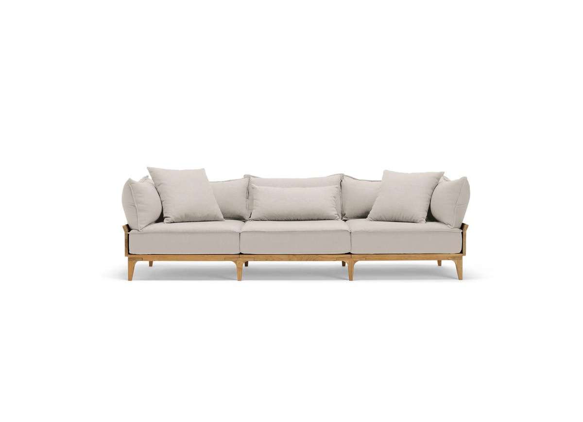 Bluff Sofa - Sunbrella Huntington Parchment