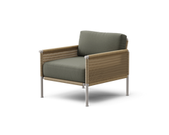 Camber Chair in Sunbrella Shelter Grove