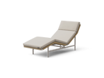 Camber Chaise Lounge, in Dune, three-quarter view