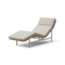 Camber Chaise Lounge, in Dune, three-quarter view