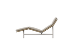 Camber Chaise Lounge, in Dune, profile view