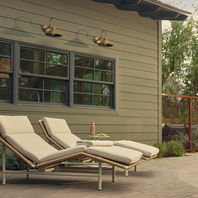 Camber Chaise Lounge - Sunbrella Restored Shell, alternate view