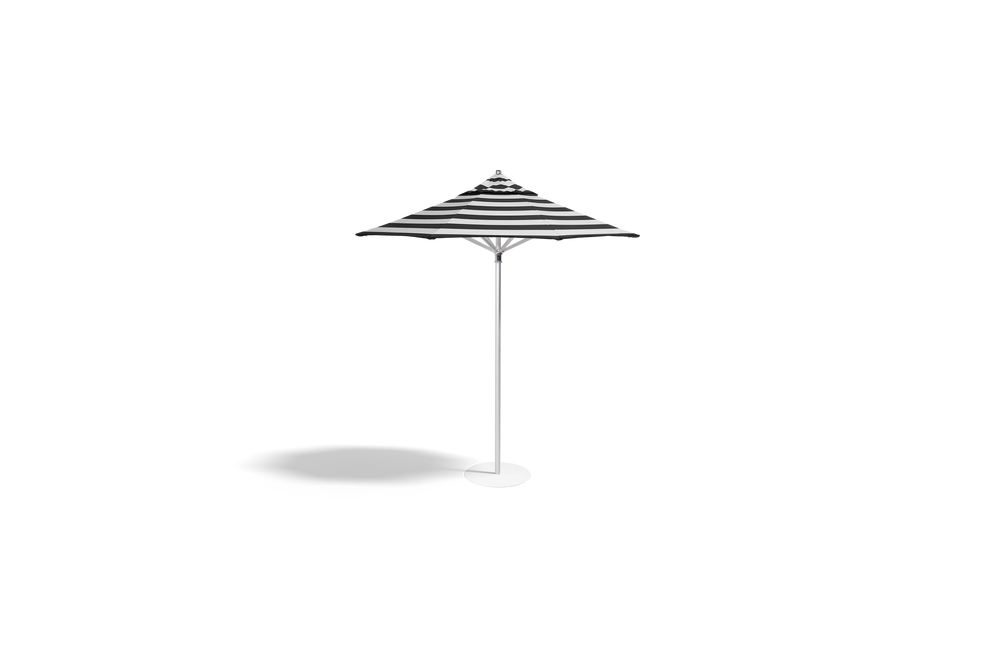 Cast Round Umbrella – 8' / Sunbrella Cabana Classic – image 1