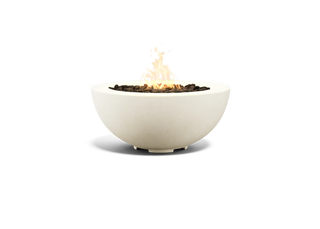 Coupe Fire Table - Natural Gas, 39 in., in Sand, front view
