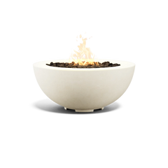 Coupe Fire Table - Natural Gas, 39 in., in Sand, front view