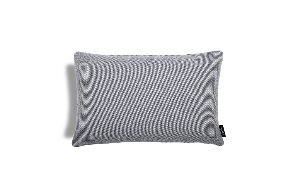 Crosshatch Throw Pillow, 24×16 in., in Indigo