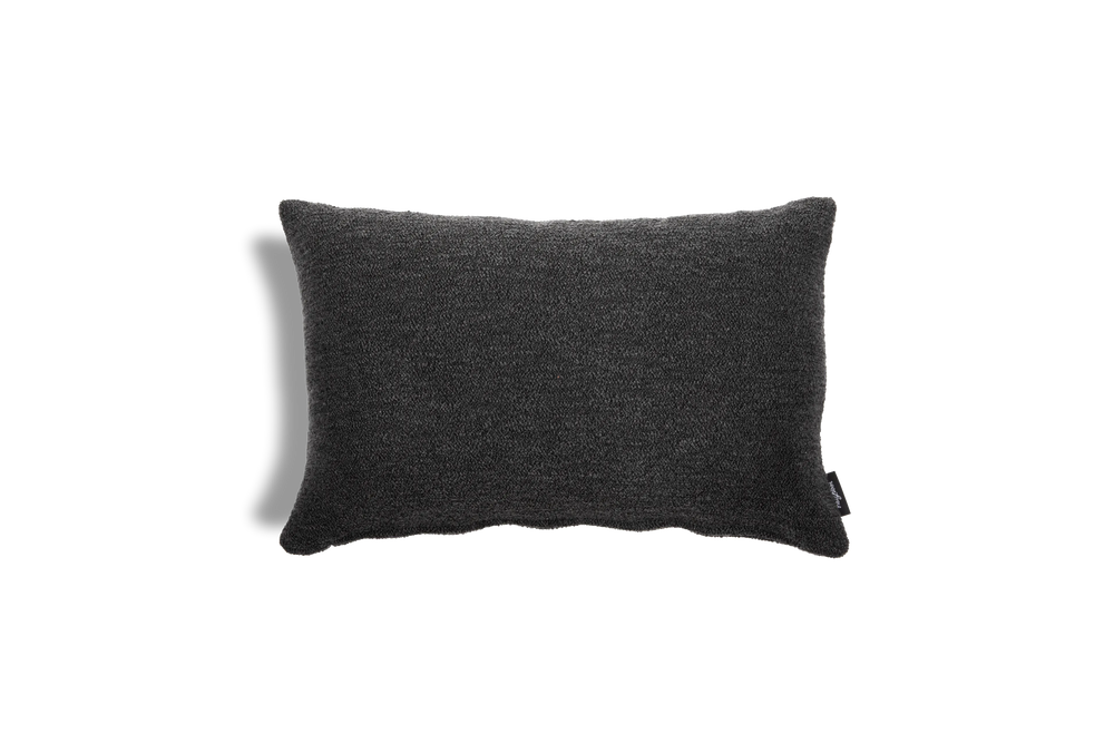 Dapple Throw Pillow, 24×16 in., in Charcoal