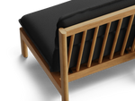 Felloe Chair, in Nuance Charcoal, rear detail