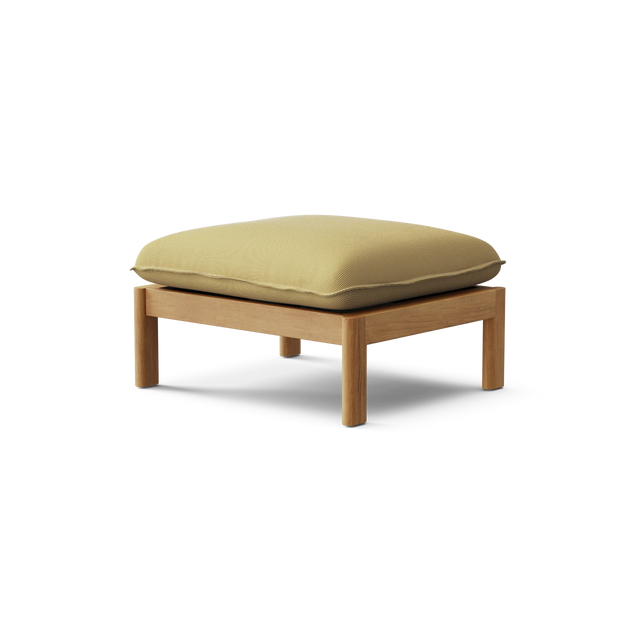 Felloe Ottoman - Sunbrella Formation Honey
