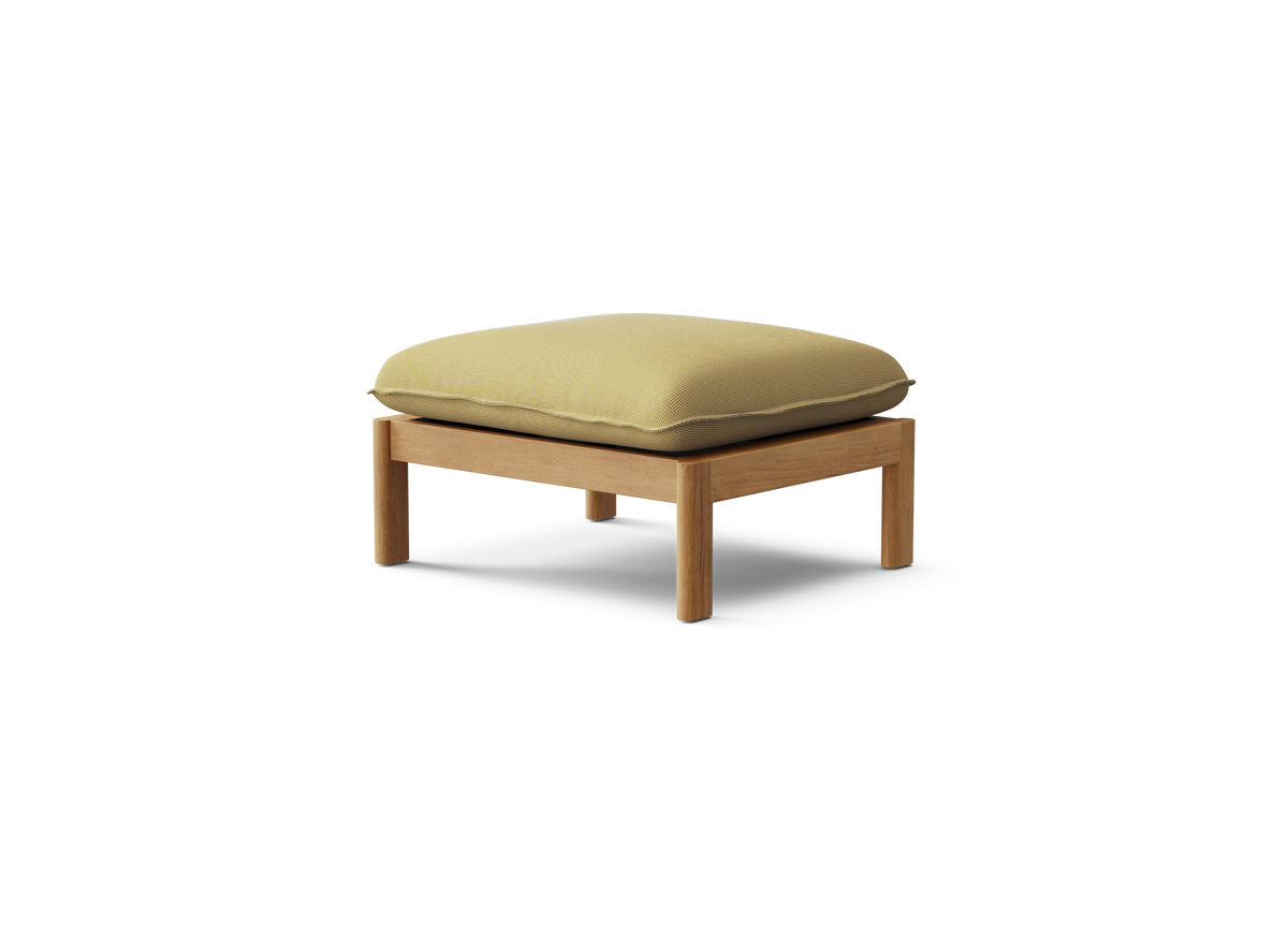 Felloe Ottoman - Sunbrella Formation Honey