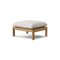Felloe Ottoman, in Nuance Cloud, three-quarter view