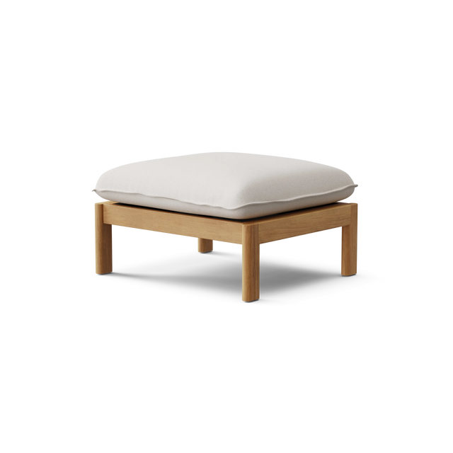 Felloe Ottoman - Sunbrella Nuance Cloud