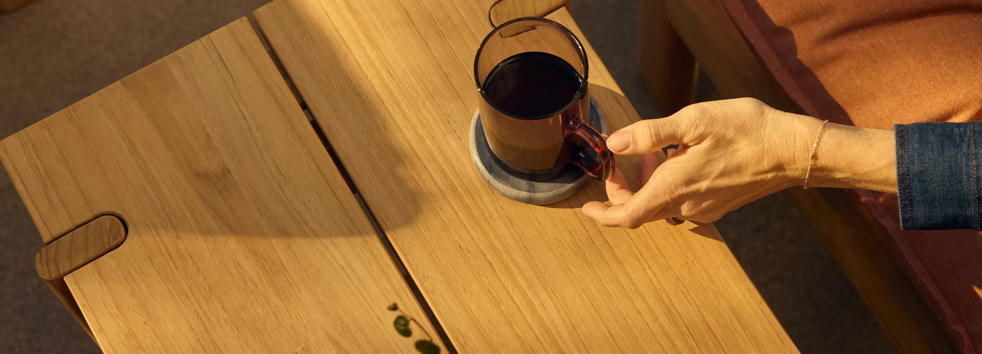 Felloe Side Table, alternate view