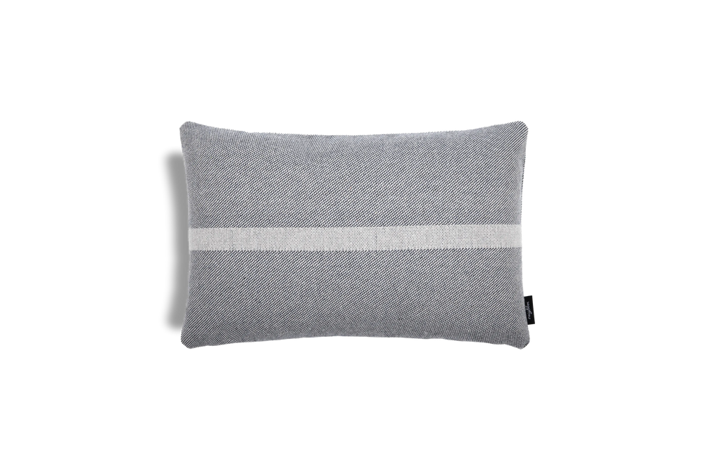 Glyph Throw Pillow, 24×16 in., in Indigo