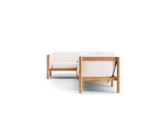 Haven Sectional, with cushion arms, in Canvas, profile view