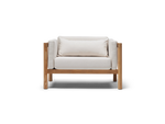 Haven Chair and a Half, in Canvas, front view