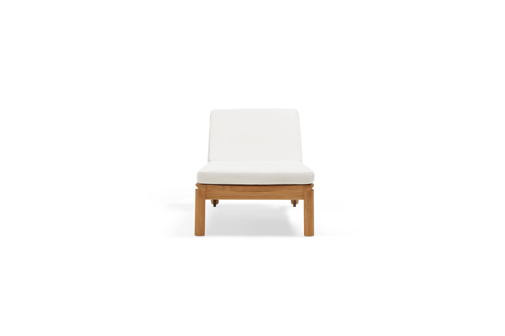 Haven Sun Lounger, in Canvas, front view