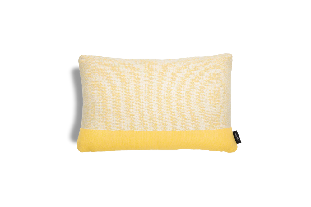 Horizon Throw Pillow, 24×16 in., in Lemon