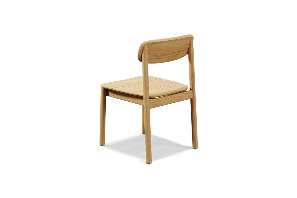 Keeper Dining Chair (2 pc Set), rear view (alternate angle)