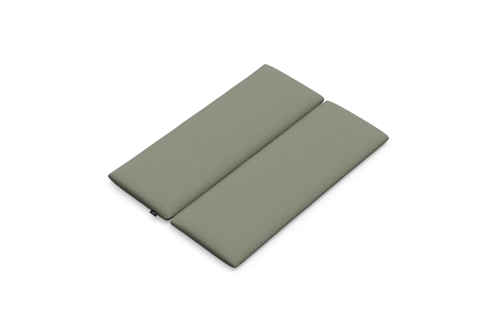 Low Bench Pad, with pad, in Olive, pad only view