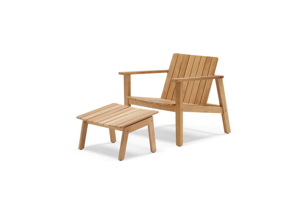 Low Chair, three-quarter view