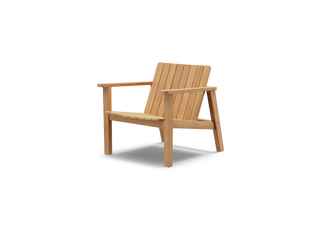 Low Chair, three-quarter view
