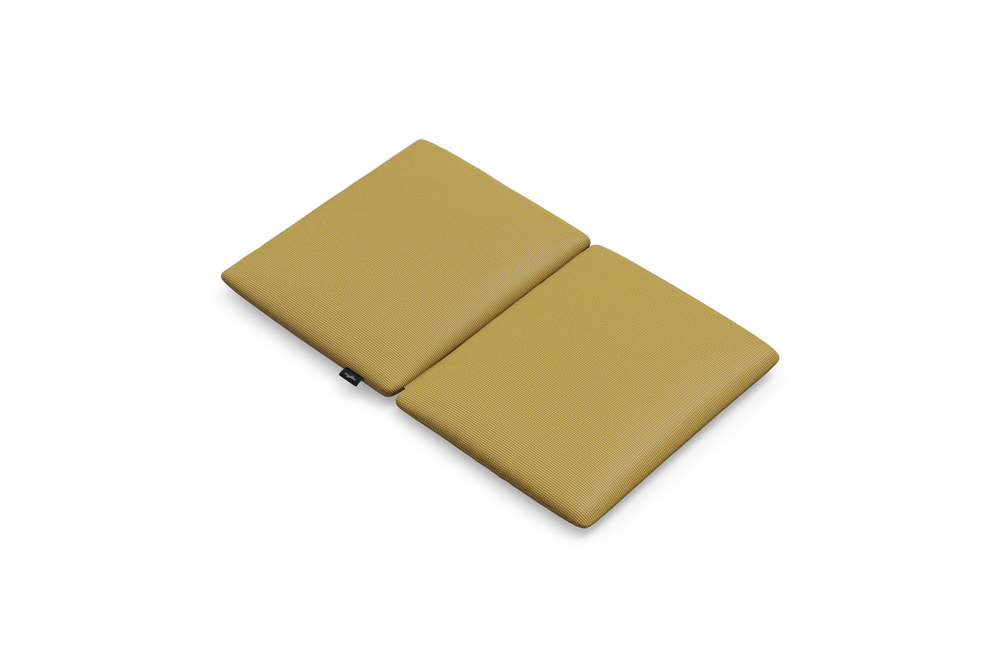 Low Chair Pad, with pad, in Formation Honey, pad only view