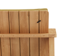 Low Chair Pad, with pad, (angle 2), in Formation Honey, rear detail