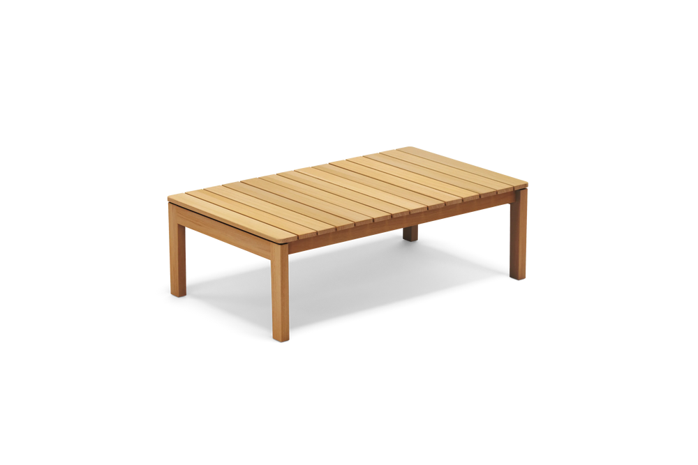 Low Outdoor Coffee Table, three-quarter view