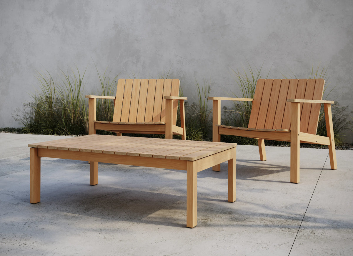Low Outdoor Coffee Table, alternate view