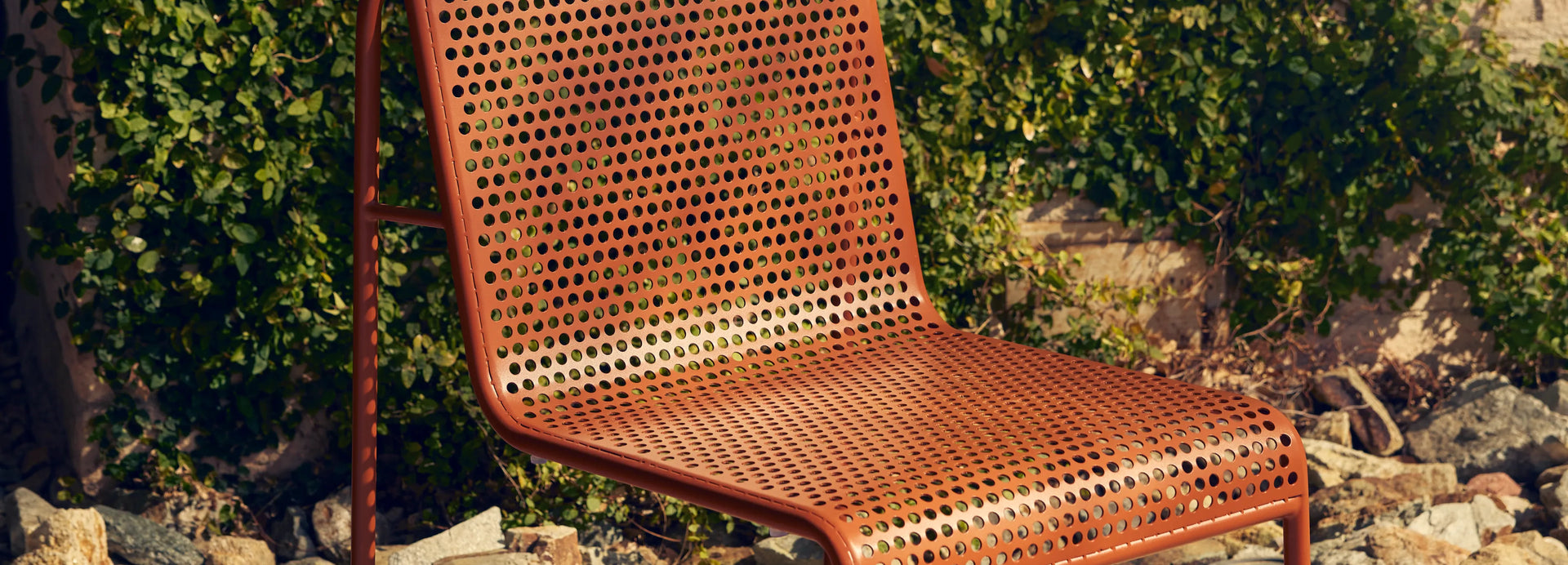 Perf Dining Chair (Set of 2) - Rust, alternate view