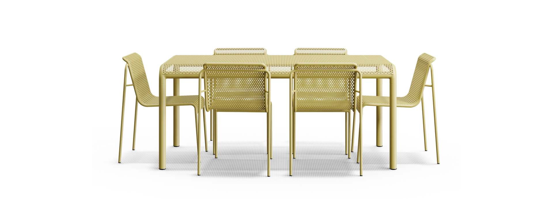 Perf Dining Set - Butter