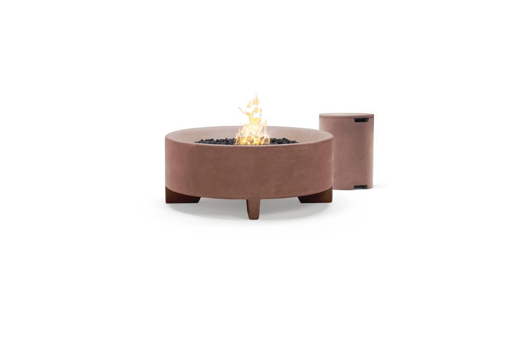 Rook Fire Table - Propane, 36 in., in Canyon, front view
