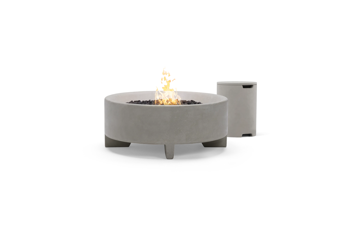 Rook Fire Table - Propane - Stone / 36"