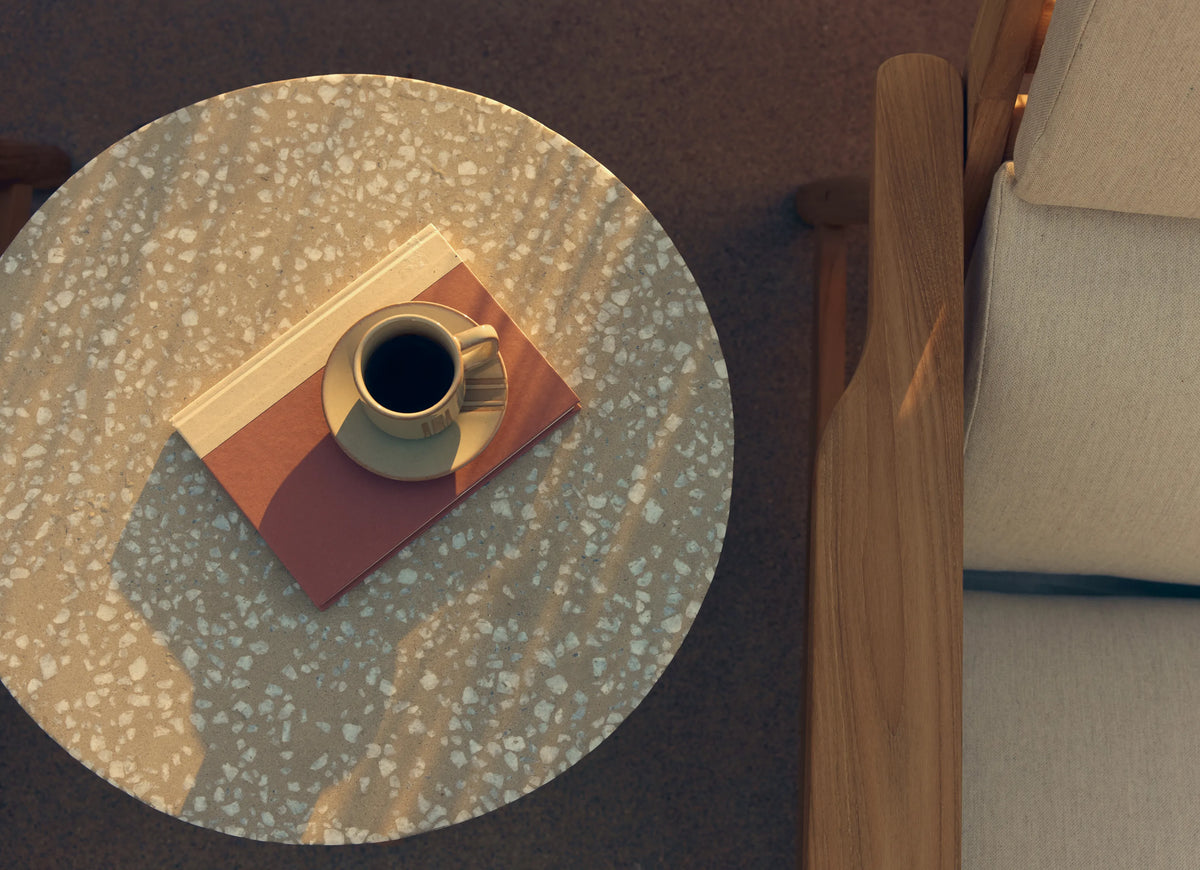 Haven Side Table - Quarry, alternate view