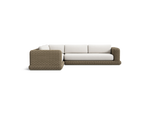 Roundabout Sectional, in Natural, front view