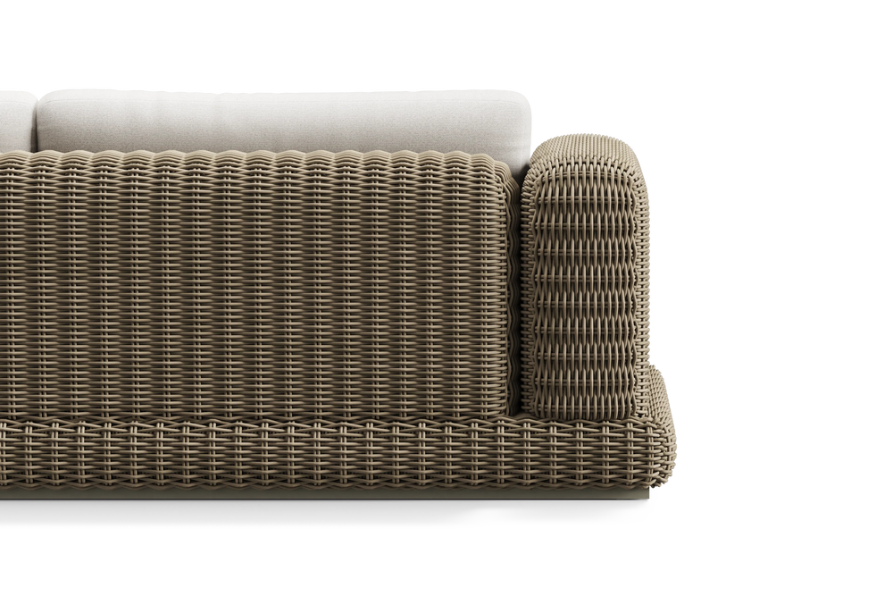 Roundabout Chair, in Natural, rear detail