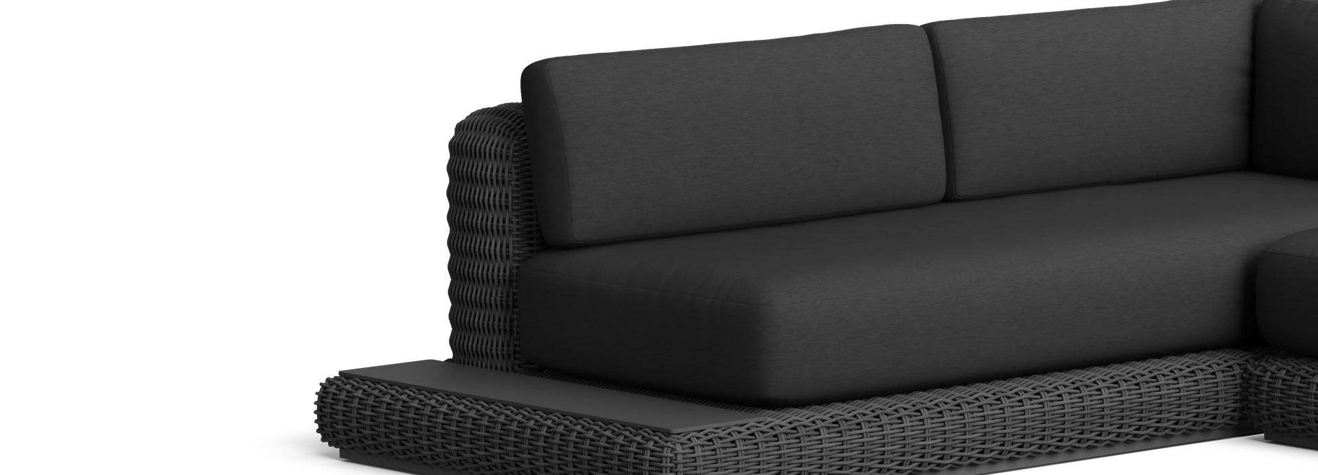 Roundabout Side Table Insert - Charcoal
