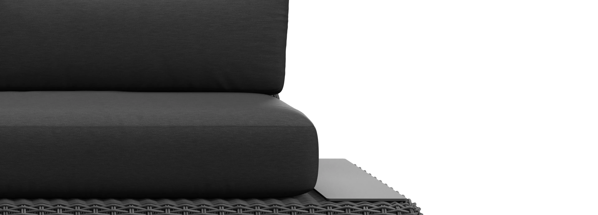 Roundabout Side Table Insert - Charcoal, alternate view