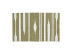 Mesa Rug, 8 by 5 ft., in Basil, overhead view
