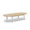 Terra Coffee Table, in Putty, three-quarter view
