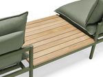 Terra In Line Table, large, in Olive, rear view