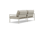 Terra Loveseat, in Putty, rear view