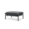 Terra Ottoman, in Charcoal, three-quarter view